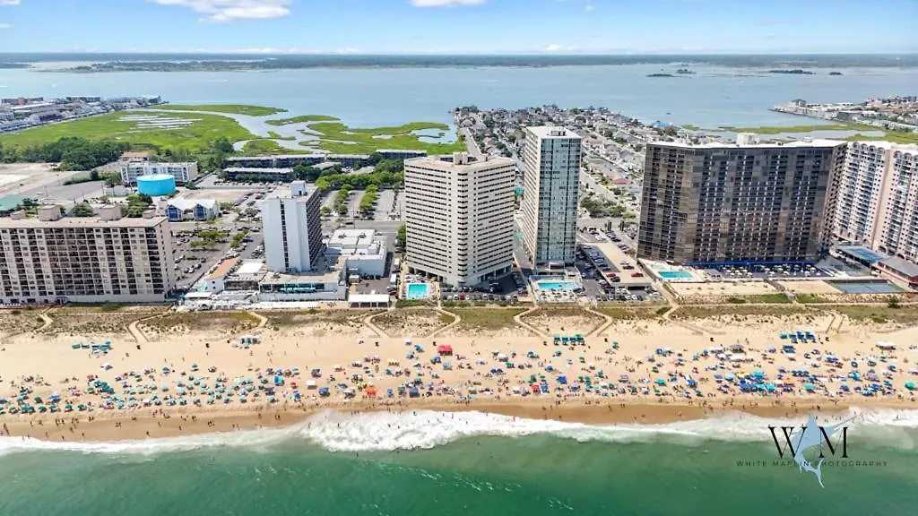 Beachfront 2-Bedroom Condo At Atlantis Building, Ocean City Ocean Views & Pool Access 0*,