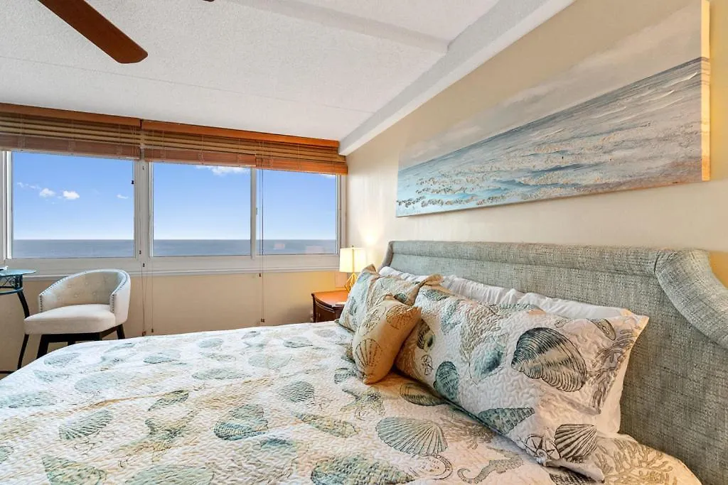 Beachfront 2-Bedroom Condo At Atlantis Building, Ocean City Ocean Views & Pool Access