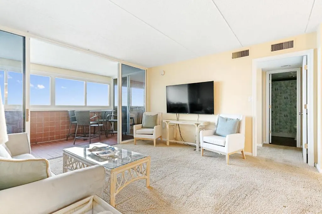 Beachfront 2-Bedroom Condo At Atlantis Building, Ocean City Ocean Views & Pool Access Stati Uniti